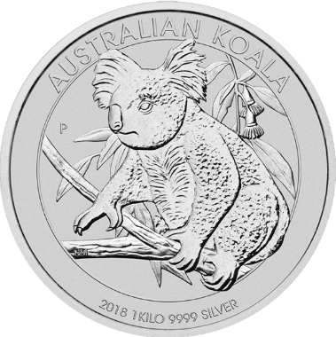 1 Kilogramm Koala Silber Münze